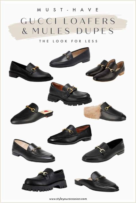 gucci loafers dupe women|knock off gucci loafers.